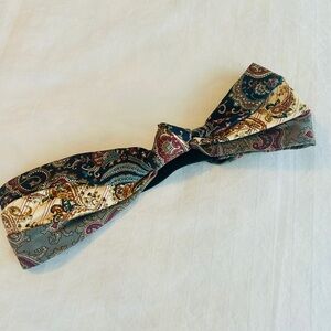 Rooey Knots Handmade Silk Necktie Headband | One of a Kind